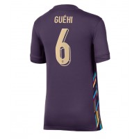 Maglia Calcio Inghilterra Marc Guehi #6 Seconda Divisa Donna Europei 2024 Manica Corta